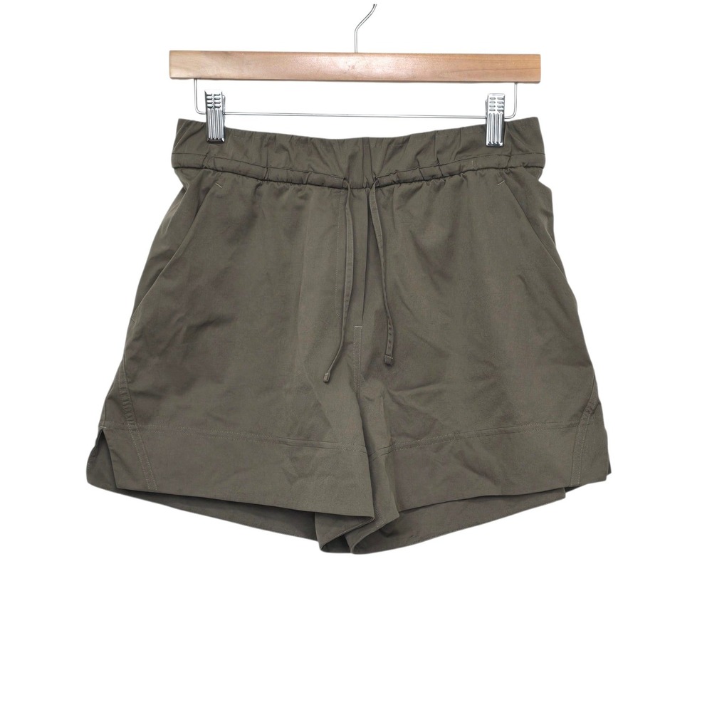 Lululemon Cinchable Waist High-Rise Woven Short 3.5" Nomad Brown LW7CPGS Size 8